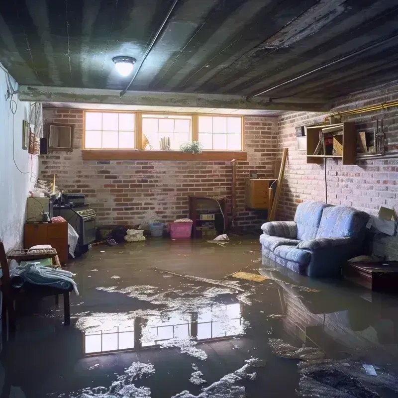 Flooded Basement Cleanup in North Apollo, PA